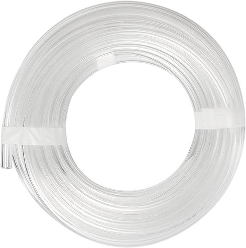 Feelers Pneumatic PU Tubing, 5/32"OD Hose PU Polyurethane Air Hose Tube Line for Air Compressor Water Fluid Transfer Clear (16.4 ft)...