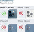 Korecase for iPhone 12 Pro Max Camera Lens Protector, Anti Scrach HD Tempered Glass Camera Screen Protector Cover,Aluminum Alloy Whole Camera Lens...