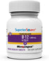 Superior Source No Shot Vitamin B12 Cyanocobalamin (1000 mcg), Folic Acid (400 mcg), Quick Dissolve MicroLingual Tablets, 60 Ct, Increase Energy, ...