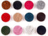 10 Pcs Round Resin Buttons Striped Buttons for Overcoat Sewing Accessories (Red, 21mm)...