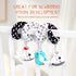 Spiral Car Seat & Stroller Activity Toy - Black White Infants Plush Toys for Ages 0 Months and Up - Hanging Toys Sensory Toys Newborn Plush Activi...