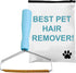 Pet Hair Remover - Pet Hair Cleaner Brush for Couch, Sofa, Bed - Pet Hair and Lint Brush for Clothes, Rugs, Upholstery - Copper Pet Hair Removal T...