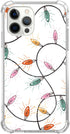Colorful Christmas Lights Case Compatible with iPhone 15 Pro Max, Cute Christmas Festive Case for iPhone 15 Pro Max, Cool TPU Bumper Phone Case Co...