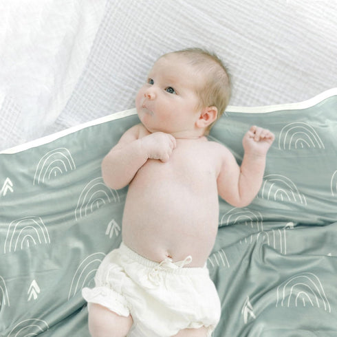 GRSSDER Baby Blankets Super Soft Jersey Knit Swaddle Blanket for Baby Girls and Boys, Double Layer Receiving Blankets 34 x 44 Inches Extra Large f...