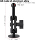 Adhesive 17mm Ball Mount with Extension Adapter for Car Phone Holder, Suction Cup Base for Mounting on Car Dashboards, 17mm Ball Head Stand Base C...