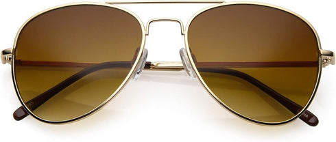 zeroUV Aviator Sunglasses for Women, Classic Style Glasses for Small Faces 50 mm...