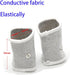 E-stim Adjustable Fabric Silver Thread Conductive Loop Accessories for Tens Stim Finger Massager Accessories...