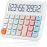 Standard Function Desktop Calculator,Powered by Batteries(Included),12 Digit Large LCD Display,Big Buttons Easy to Press,Automatic Sleep,for Offic...