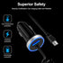 USB C Type C Car Charger Fast Charging for iPhone 15/15 Pro/15 Plus/15 Pro Max, Android Auto USB C Coiled Cable for Samsung Galaxy A05/A05S/A54 5G...