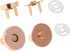 Mini Skater 14mm Small Rose Gold Magnetic Button Clasps Snaps Closures Fastener for Sewing Projects DIY Small Craft Clothing Totes Handbag Leather...