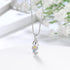 Mini Animal Earrings Necklace for Girls - 925 Sterling Silver Octopus Rabbit Whale Seahorse Cute Small Stud Earrings Tiny Animal Pendant Necklace ...