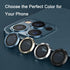 4pcs Back Rear Camera Lens Glass Replacement for iPhone 13 and 13 Mini Camera Glass Lens with Pre-Installed Adhesive & Repair Tool Kit (Not for 13...