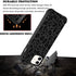 KANGHAR Case Compatible with iPhone 11,Black Leopard Design,Tire Texture Non-Slip +Shockproof Rugged TPU Protective Case for iPhone 11 6.1 Inch (2...
