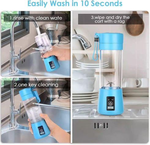 Portable blender (Purple)...