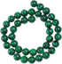 Natural Stone Beads 12mm Malachite Gemstone Round Loose Beads Crystal Energy Stone Healing Power for Jewelry Making DIY,1 Strand 15"...