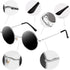 NIEEPA Vintage Small Round Polarized Hippie Sunglasses for Men Women Circle Sun Glasses NP1002...