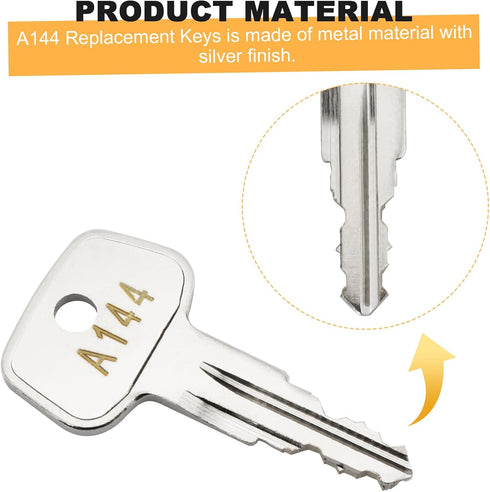 A144 SKS roof Rack Key for Yakima SKS Ski,Crossbars,Carrier Racks,Roof and Cargo Box.(Code A144)...