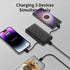 Portable Charger with Built-in Cables, 10000mah 22.5W PD 3.0 QC 4.0 USB C Fast Charging Power Bank, Type C Battery Pack Compatible with iPhone Sam...