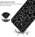 ZIYE Magnetic Case for Galaxy S23 FE Leopard Pattern Phone Case with Camera Protection,Silicone TPU Phone Protective Cover Cheetah Design Cases Co...
