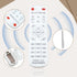 Universal Projector Remote Control ONLY Work for Acer BenQ Dell Eiki Epson Fujitsu Hitachi Infocus Mitsubishi NEC Optoma Toshiba Sharp Sanyo Sony ...