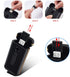 Cigarette Case with Lighter Cigarettes Box Portable 20pcs 100s Slim Cigarettes USB Lighters 2 in 1 Rechargeable Flameless Windproof Electric Light...