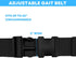 Gait Belt with Plastic Buckle by LiftAid - Transfer and Walking Aid with Belt Loop Holder for Assisting Therapist, Nurse, Home Care - 60"L x 2"W (...