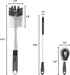 Bottle Brush Cleaner Set of 4, Long Handle Water Bottle Cleaner Brush with Straw Brush and Cap Brush, Bottle Scrubber Dish Brushes for Cleaning Wa...