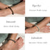 16PCS Natural Crystal Bracelets for Women Men - 8mm Semi-Precious Gemstone Beaded Bracelets, Round Gemstones Stretch Bracelet, Yoga Bracelets Jewe...