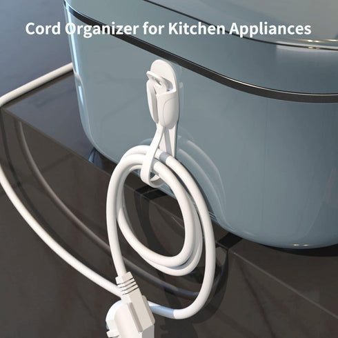 9PCS UMUST Cord Bundlers,Cord Organizer for Appliances, Kitchen Appliance Cord Holder,Cable Bundler,Appliance Cord Holder Stick on Air Fryer Juice...