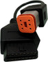 6 Pin to 16 Pin OBDII Adapter for Harley Davidson Motorcycles...