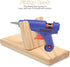 Stand for Hot Glue Wooden Hot Glue Stand Mini Glue Stand Wooden Holder Shelf Hot Glue Accessories - Random Color...