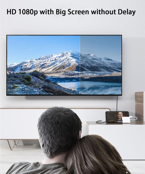 Apple MFi Certified Lightning to HDMI Adapter,1080P Screen Converter with Lightning Charging Port HDMI Digital AV Adapter iPhone to HDMI Adapter C...