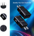 Adaptive Fast Charging Block, Qihop 3-Pack USB Wall Charger Plug Rapid Android Phone Charger Block Power Adapter for Samsung Galaxy S20/S10+/S10e/...