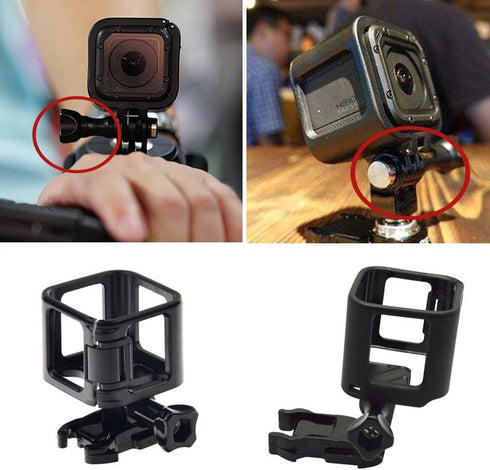 Ximimark Standard Protective Housing Frame Case Mount Holder for GoPro Hero 4 Session Camera 1Pcs...