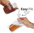 Concealable And Reusable Cruise Flask Kit - Sneak Drinks Anywhere - 3 x 32 oz + 3 x 16 oz + 1 funnel...
