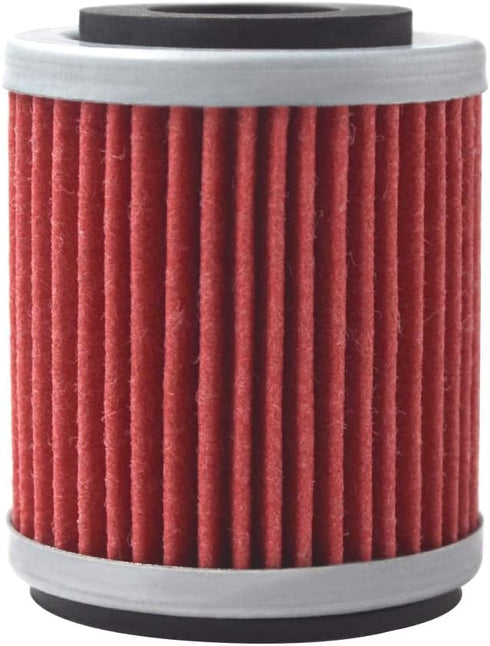 AHL 142 Oil Filter for Yamaha YZ426F YZ426 F 426 2000-2002 YZ250F YZ250 F 250 2001-2002 WR400 F 400 1999-2002 WR426F WR426 F 426 2001-2002 (red)...