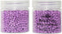 Bala&Fillic Purple Color 4mm Glass Seed Beads About 1400pcs in Box 6/0 Glass Craft Seed Beads for Jewelry Making (Purple)...