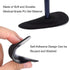 Dr. Foot's Arch Support Insoles for Flat Feet, Plantar Fasciitis, Relieve Pain for Women and Men (Black)...