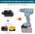 Battery Adapter DM18M for Makita 18V Tools, for Dewalt 20V & for Milwaukee M18 18V Battery to Makita 18V Battery Tools, with USB Charging Port...