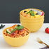 Kyraton Cereal Bowls 4 Pieces, Unbreakable And Reusable Light Weight Bowl For Rice Noodle Soup Snack Salad Fruit Dishwasher Safe, Microwave Safe B...