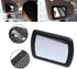 Sun Visor Mirror Clip on, Silence Shopping Car Makeup Vanity Mirror Car Cosmetic Mirror Sun-shading Mirror Black Auto Supplies 11cm/4.3''x7cm/2.7'...