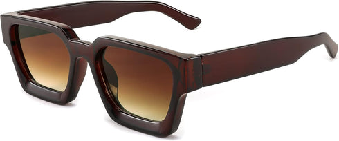 FEISEDY Retro 90s Square Sunglasses for Women Men Trendy Chunky Rectangle Sunglasses UV400 Protection B2385...