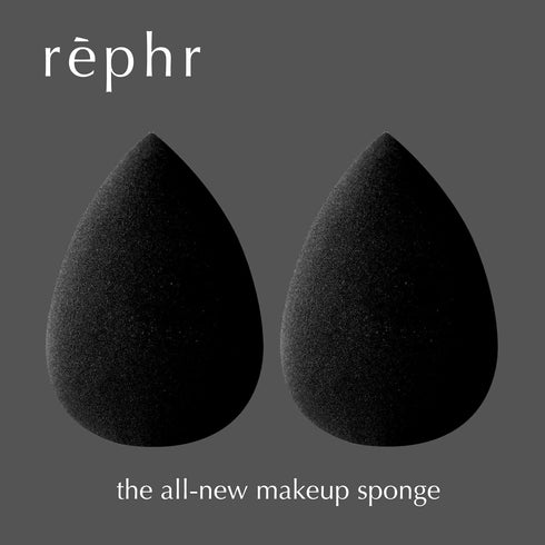 rephr® Makeup Sponge, Makeup Blender for Beauty Products including Liquid Foundation and Concealer, Professional Flawless Streak-Free Finish, Crue...