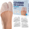 Dr. Frederick's Original All-Day Comfort Toe Sleeves - 4 ct - Gel Toe Caps with Metatarsal Pads for Pain Relief - Breathable Design for Men & Wome...