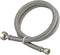 Eastman 60 inch Steel-Flex Faucet Connector, 1/2 Inch FIP x 3/8 Inch Compression, Compression Braided Stainless Steel Faucet Supply Line, 48302...