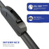 OEM QUALITY 26" + 16" Premium All-Seasons Durable Stable And Quiet Windshield Wiper Blades(Set of 2)...