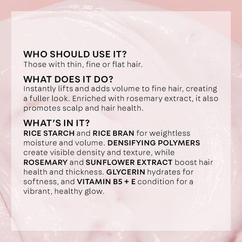 NatureLab. TOKYO Perfect Volume Thickening & Conditioning Hair Masque | Hydrate Hair While Adding Softness & Smoothness | 6.7 Fl Oz...