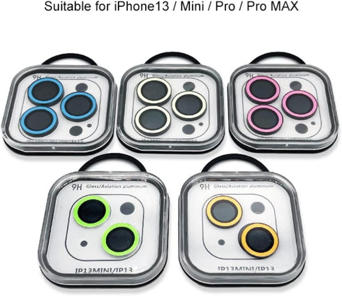 Luminous HD LED iPhone 13/13 Mini -13 Pro/Pro Max Camera Lens Protector (13" / 13" Mini, Blue)...