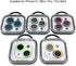 Luminous HD LED iPhone 13/13 Mini -13 Pro/Pro Max Camera Lens Protector (13" / 13" Mini, Blue)...