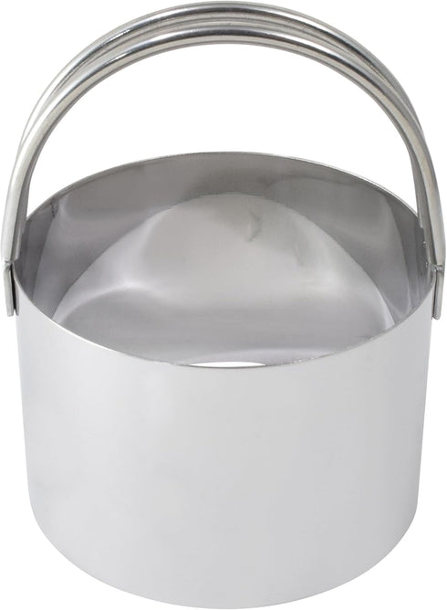 R&M International Stainless Steel 2-1/3" Round Biscuit Cutter with Handle, 1-Piece...